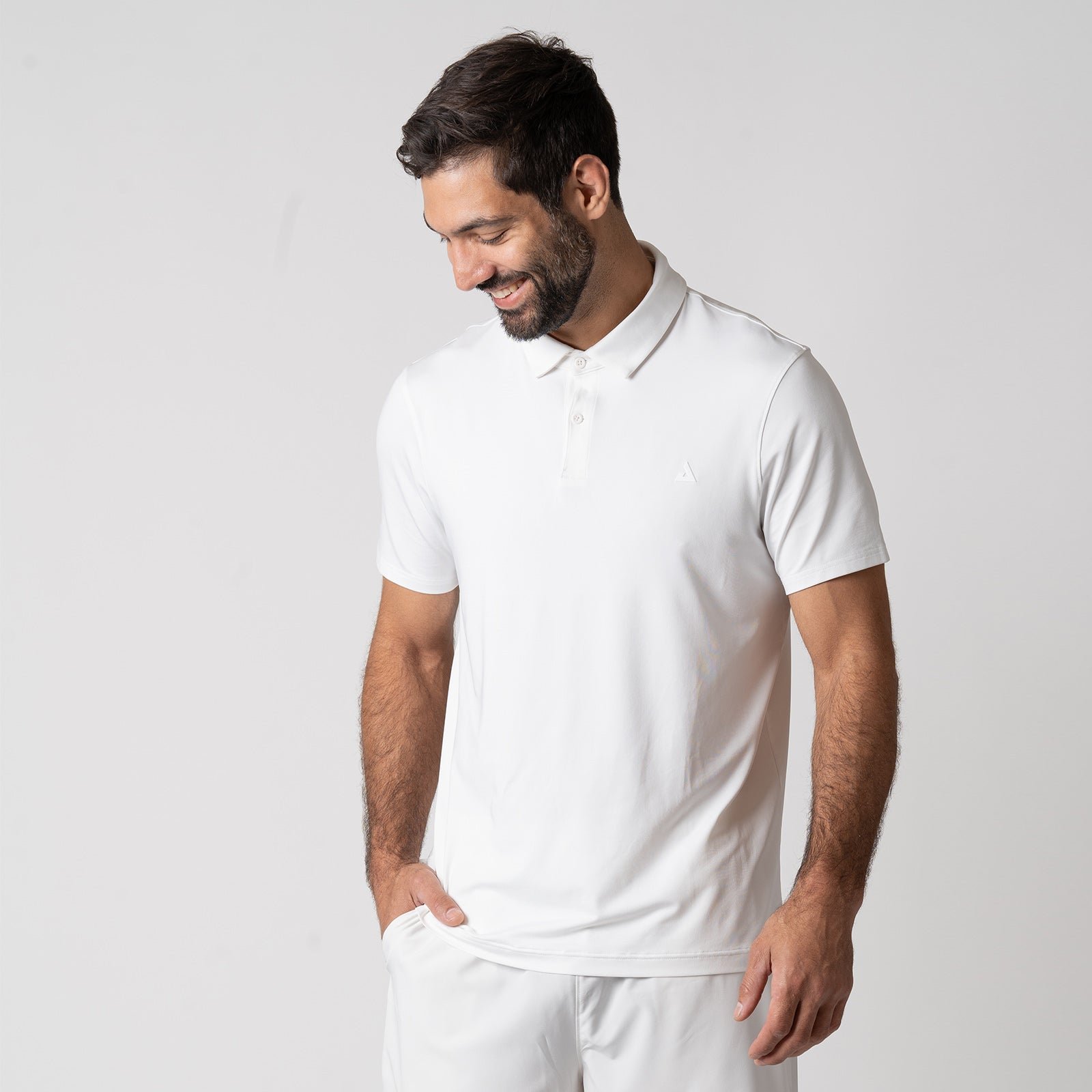 2025-MensClubPolo-White-01.jpg Men's Club Polo - Image 1