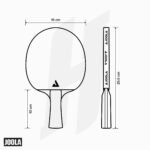 JOOLA Hugo Calderano Carbon Speed Table Tennis Set - Image 9