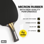 JOOLA Hugo Calderano Infinity Carbon Table Tennis Racket - Image 5