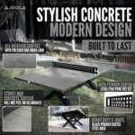 JOOLA Berkshire Gray Indoor/Outdoor Table Tennis Table - Image 4