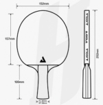JOOLA Hugo Calderano AW-7 Table Tennis Blade - Image 4