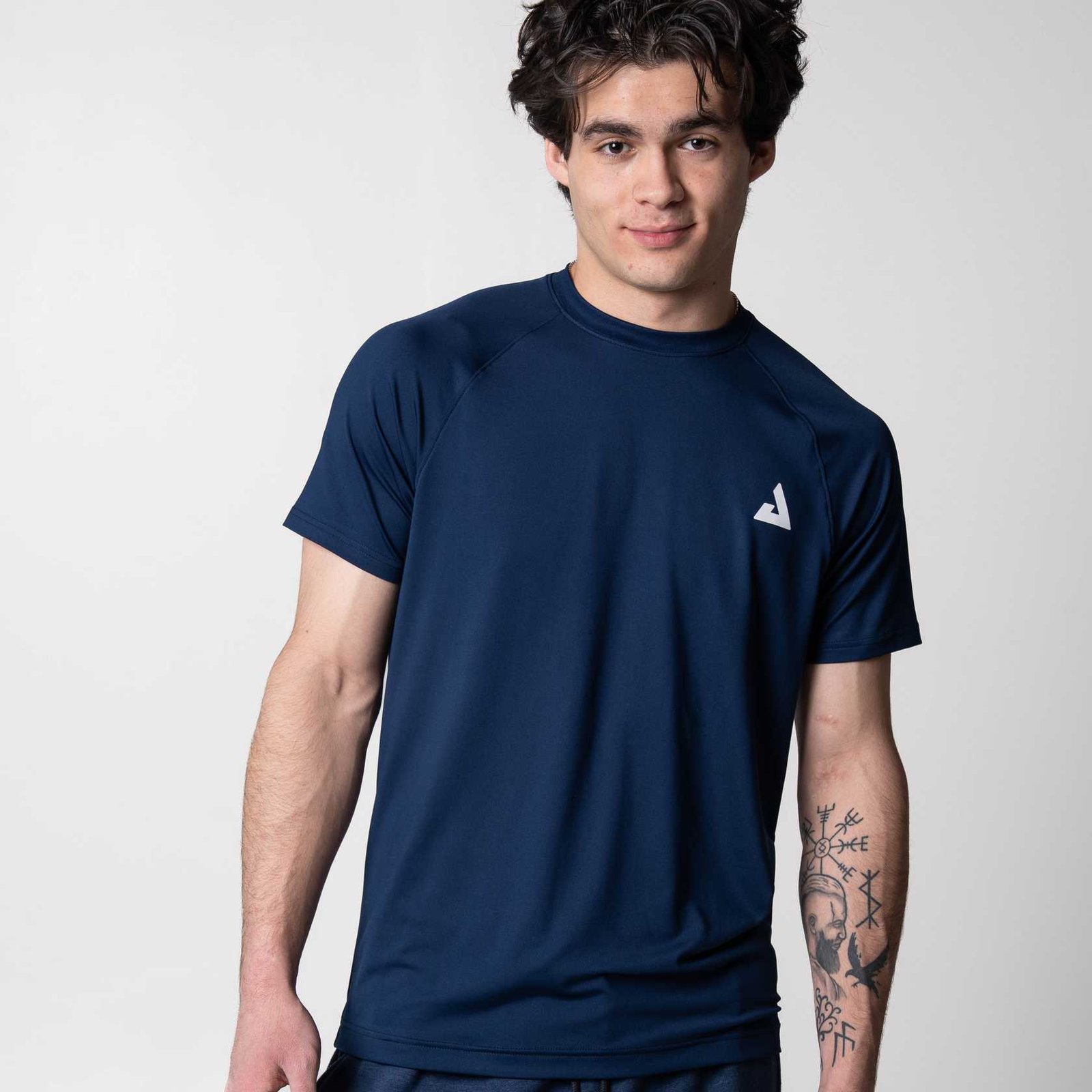 CourtSSNvy1.jpg Men's Court Short Sleeve - Image 1
