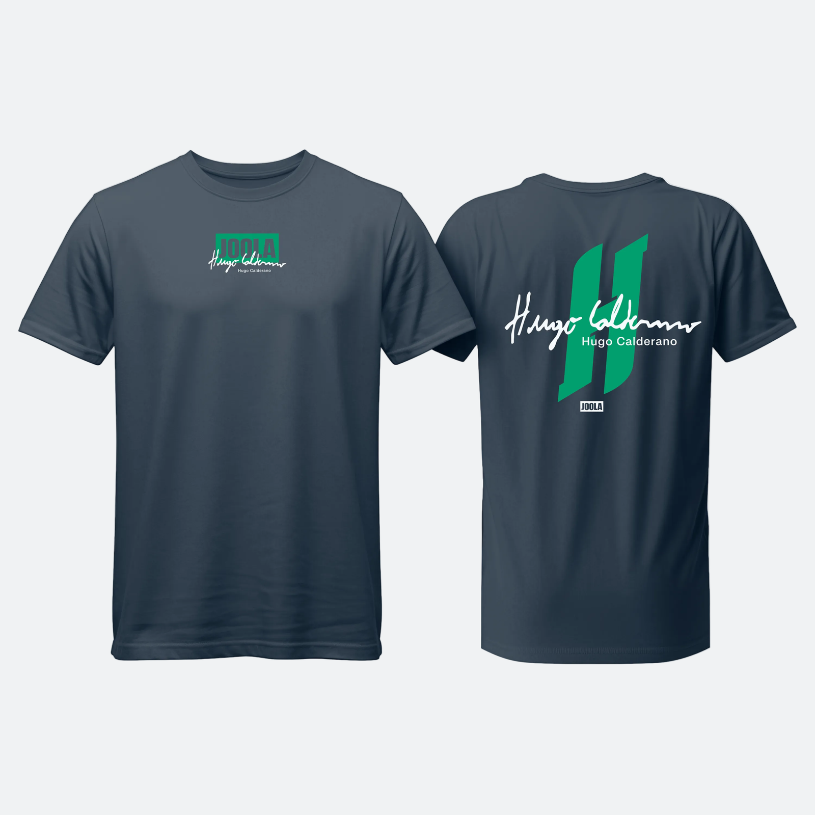 Hugo_Signature_Navy.png Hugo Calderano Signature Tee - Image 1