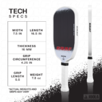 JOOLA Graf Edge 16mm Pickleball Paddle - Image 6