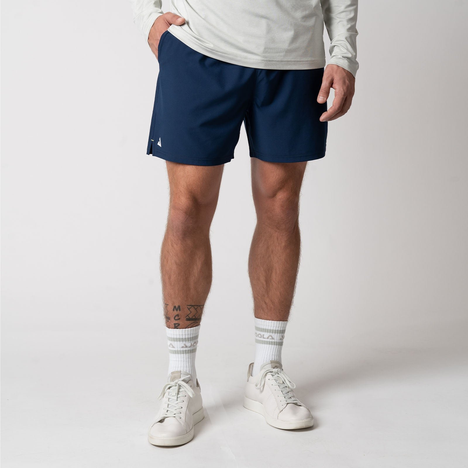 MensWovenShorts5in-Navy-01_21e8c767-bc8c-47f9-9e81-6cc7be9feb44.jpg Men's Woven 5 Shorts - Image 1