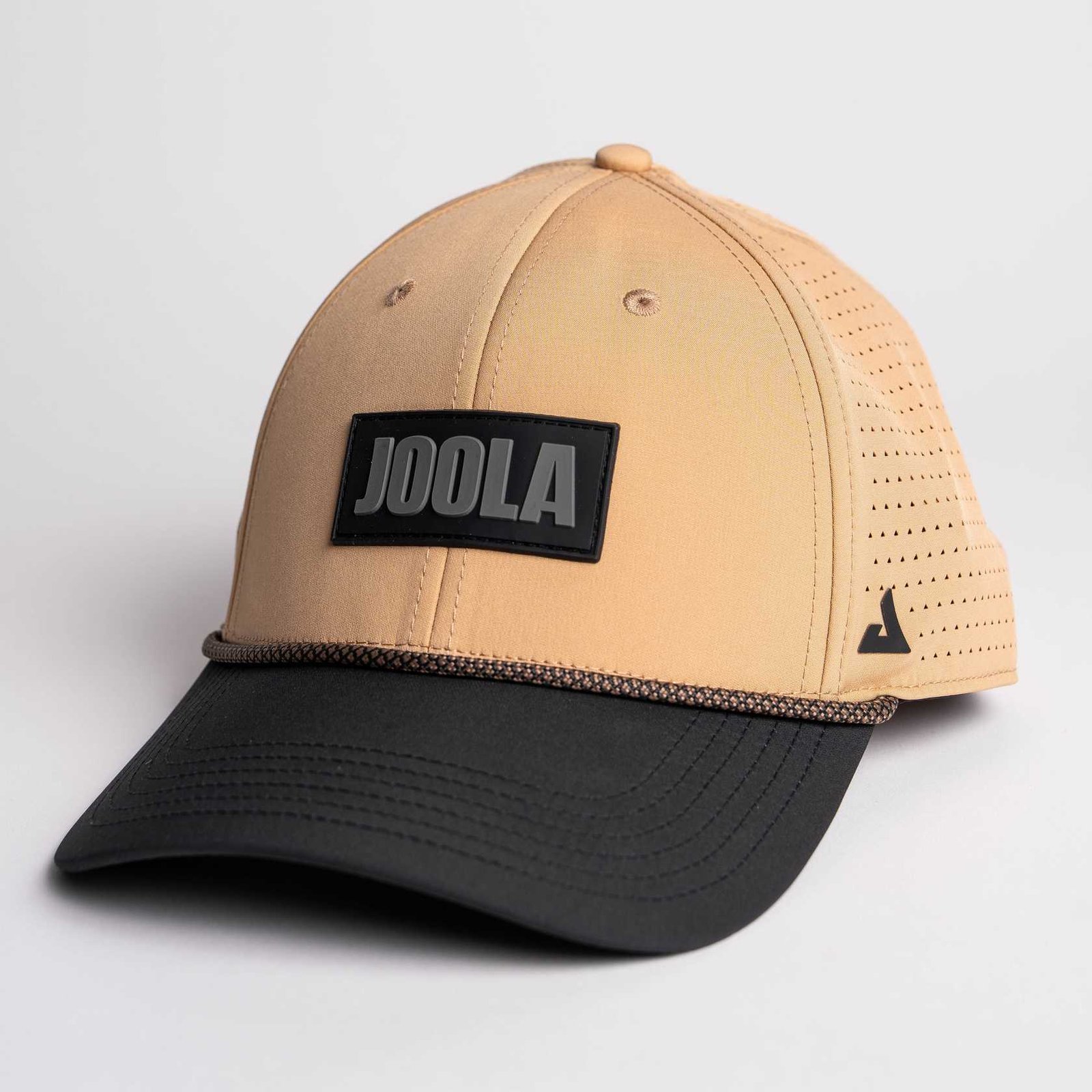 RopeCapLatte1.jpg JOOLA Perforated Rope Cap - Image 1