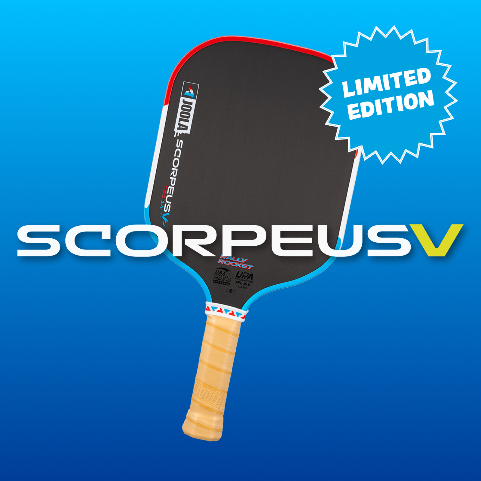 Scorpeus_e470da54-5a53-453e-b0d0-e724b02e526f.png JOOLA Scorpeus Pro V Rally Rocket Pickleball Paddle - Image 1