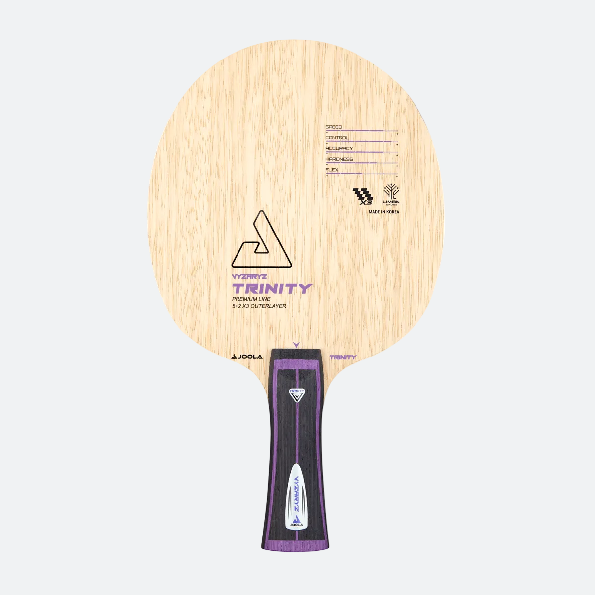 bladeVyzaryzTrinity_01.png JOOLA Vyzaryz Trinity Table Tennis Blade - Image 1