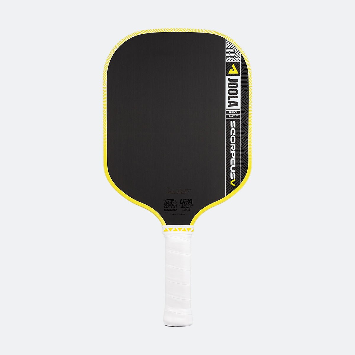 p-37FcGf-JOOLA-Scorpeus-Pro-V-14mm-Pickleball-Paddle-Yellow-1.jpg JOOLA Scorpeus Pro V Pickleball Paddle - Image 1