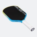JOOLA Hyperion Pro IV 16mm Pickleball Paddle - Tropical Blue/Yellow - Image 8