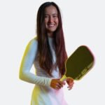 JOOLA Scorpeus Pro IV 14mm Pickleball Paddle - Tropical Yellow/Pink - Image 2