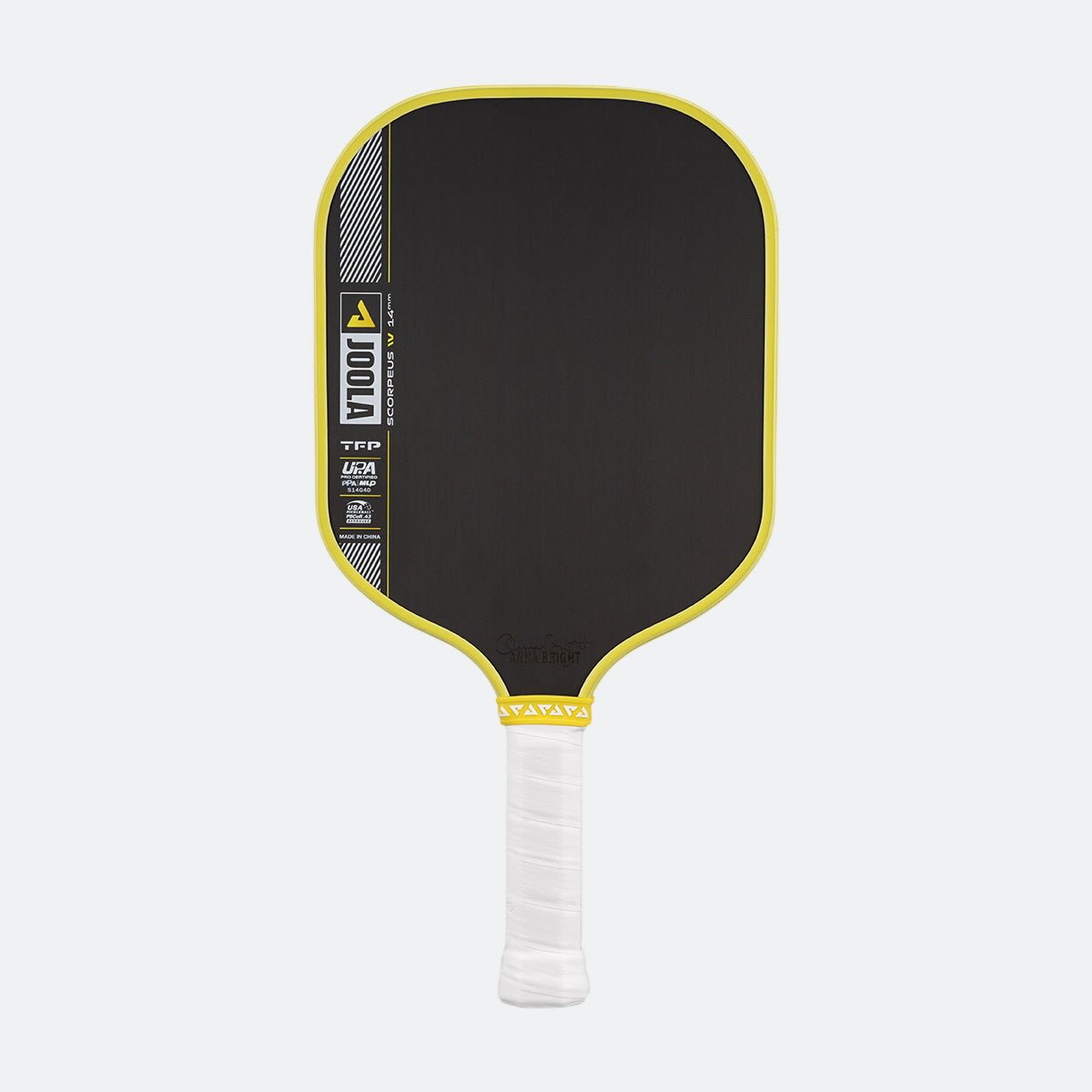 p-SFFYdd-3_0048_2025-07-2306635-265.jpg JOOLA Scorpeus Pro IV 14mm Pickleball Paddle - Tropical Yellow - Image 1