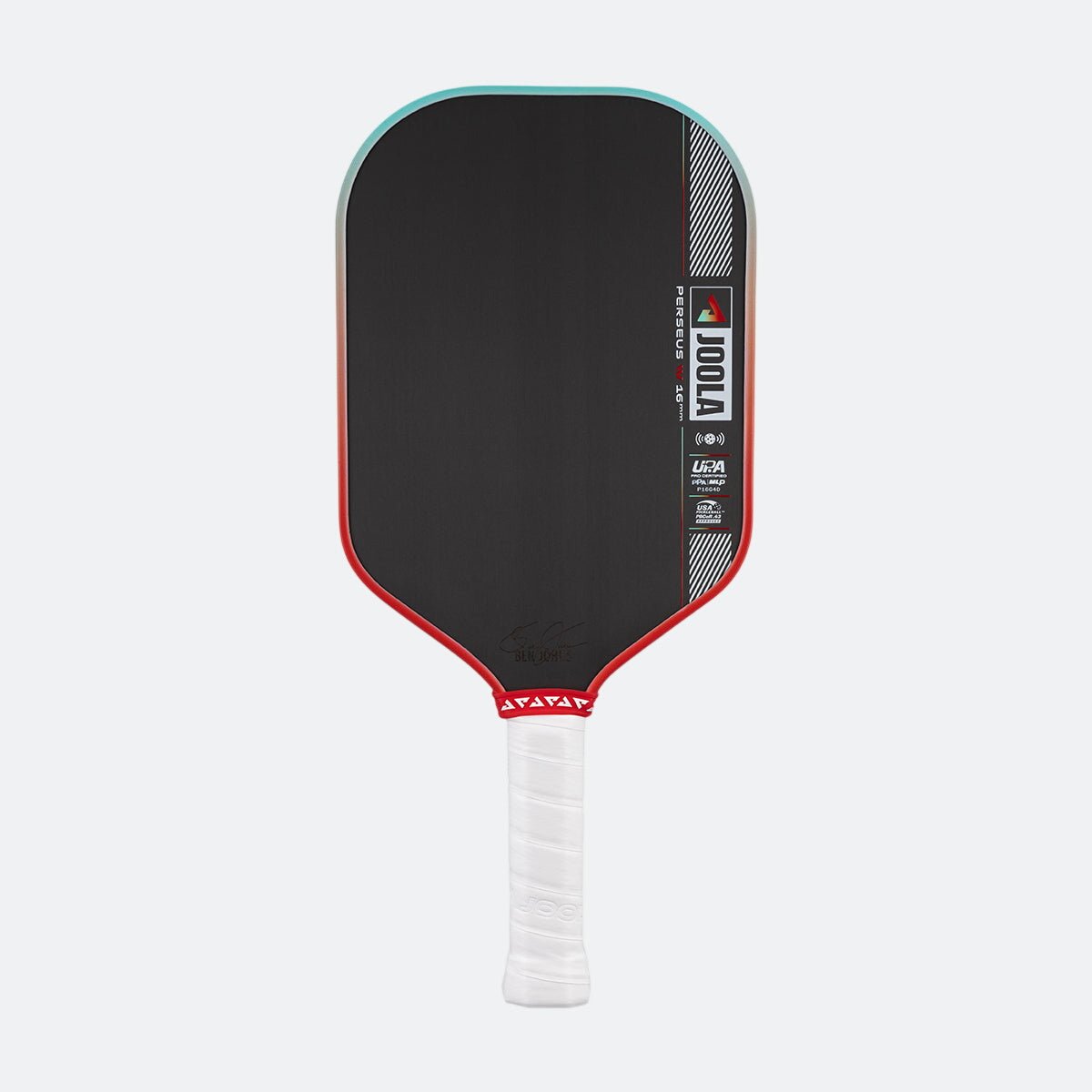 p-hIVDzj-3_0017_2025-07-2306558-208.jpg Perseus Pro IV 16mm Pickleball Paddle - Tropical Red/Green - Image 1