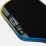 JOOLA Hyperion Pro IV 16mm Pickleball Paddle - Tropical Blue/Yellow - Image 3