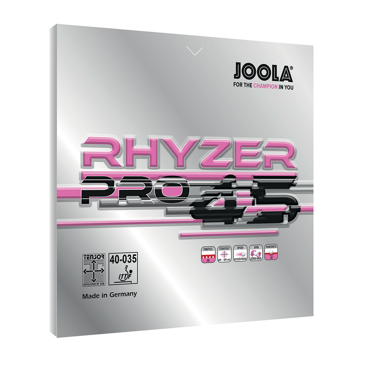 rhyzerPro45rubber_01-1.png JOOLA Rhyzer Pro 45 Table Tennis Rubber - Image 1